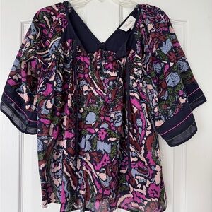 Cleobella Vibrant Multicolor Blouse